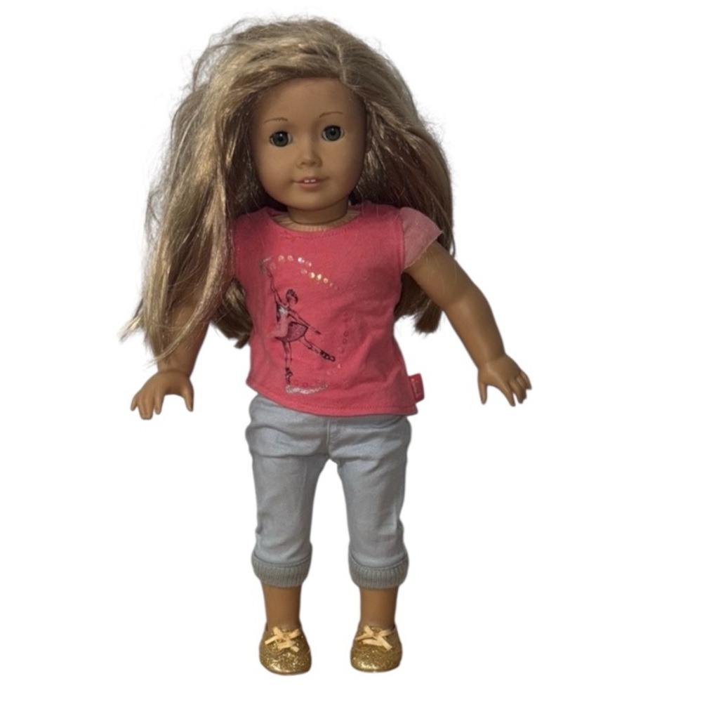 American Girl Doll Isabelle Palmer Blonde Girl of the Year 2014 Dressed Dance